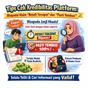 Tips Cek Kredibilitas Platform: Waspadai Klaim “Result Tercepat” Dan “Pasti Tembus”