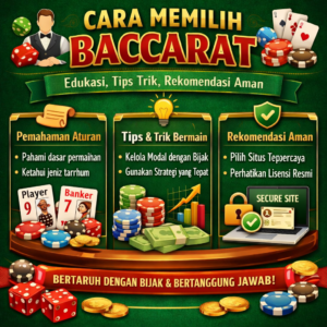 Cara Memilih Baccarat: Edukasi, Tips Trik, Rekomendasi Aman