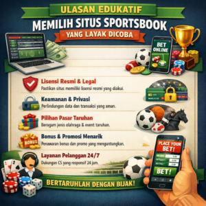 Ulasan Edukatif Memilih Situs Sportsbook yang Layak Dicoba
