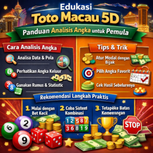 Toto Macau 5D: Panduan Analisis Angka untuk Pemula + Tips Trik Dan Rekomendasi Langkah Praktis