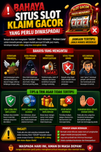 Bahaya Situs Slot Klaim Gacor yang Perlu Diwaspadai